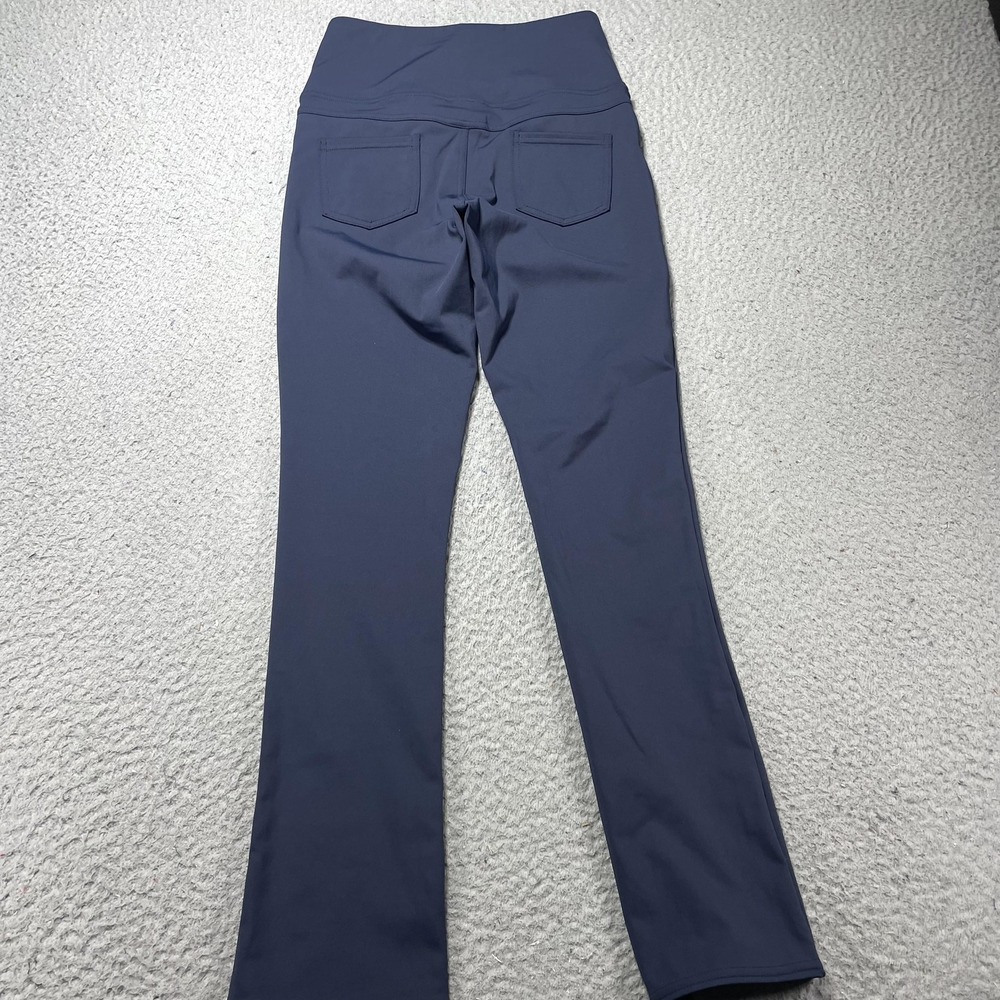 Halara Leggings Womens XS Blue High Rise Flare Yoga Track Pants Stretch Athletic - Picture 7 of 9